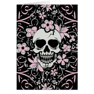 Girly Vintage Skull