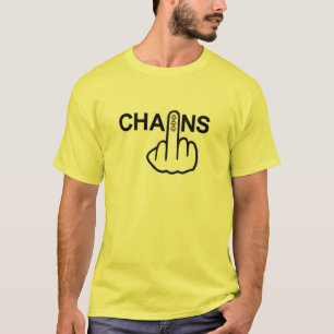 Giro de las cadenas de camiseta
