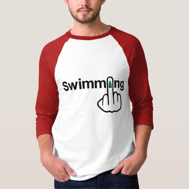Giro de Natación en Camiseta (Anverso)