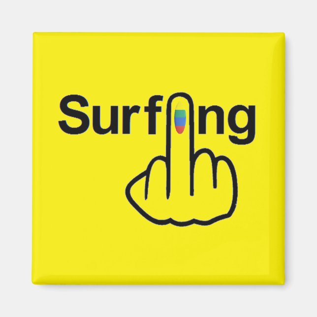 Giro de surf en el imán (Frente)
