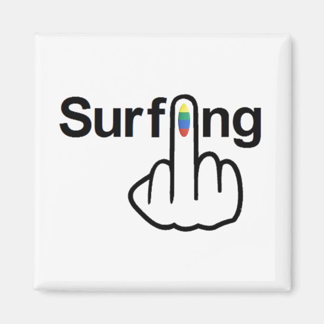 Giro de surf en el imán (Frente)