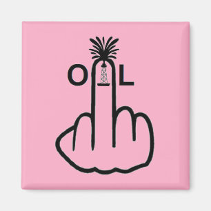 Giro del aceite del imán