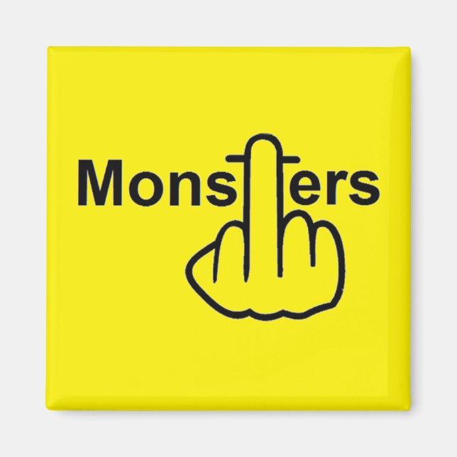 Giro del monstruo del imán (Frente)