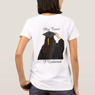 Giro Inesperado Me Gradué Camiseta de Graduación M