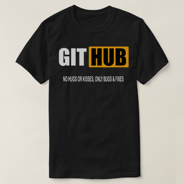 Git la camiseta del centro (Diseño del anverso)