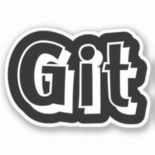 Git Pegatina