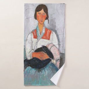 Gitana con bebé, Modigliani