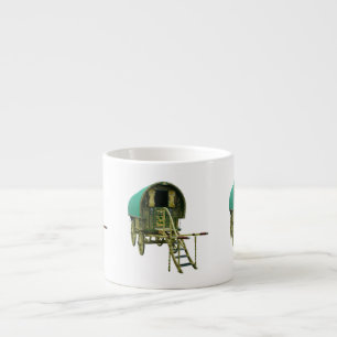 Gitano taza de café espresso de caravana