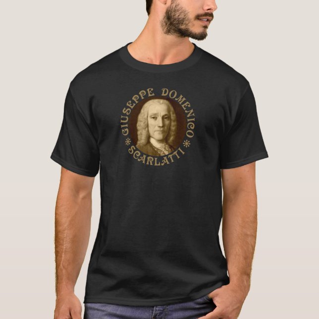 Giuseppe Domenico Scarlatti - Vieja camiseta Gold- (Anverso)