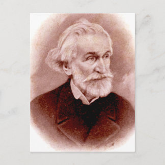 GIUSEPPE VERDI (retrato de la postal de principios