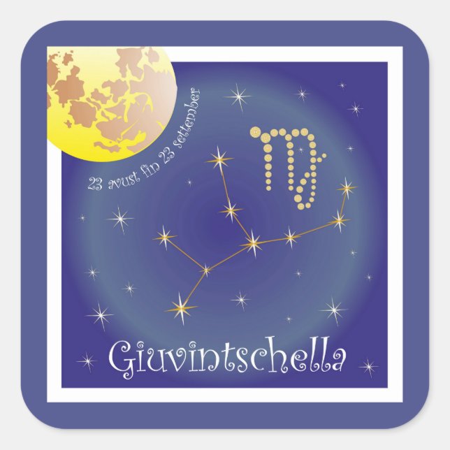 Giuvintschella 23 avust fin 23 pegatinas settembe (Anverso)