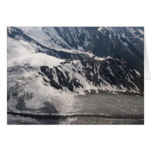 Glaciar, Alaska Range Mountains, Alaska, Estados U