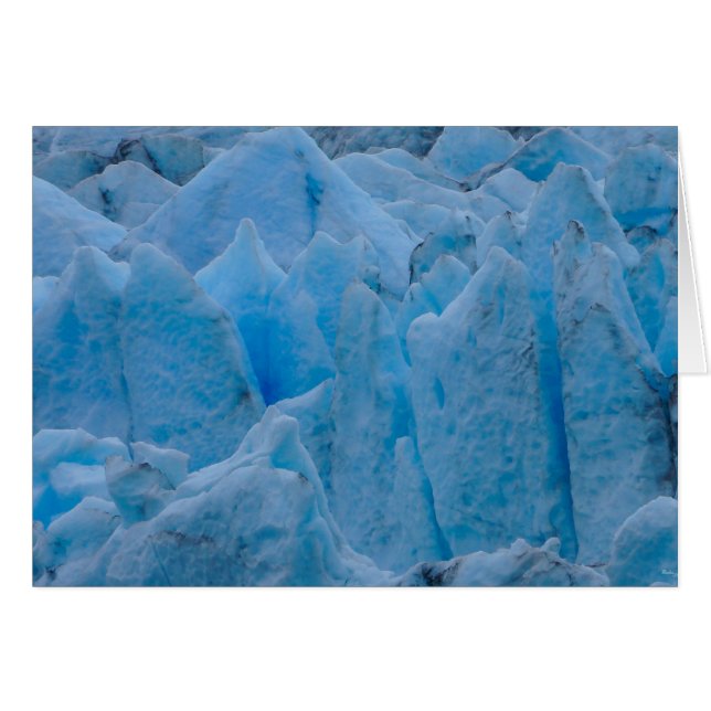Glaciar azul (Anverso (Horizontal))