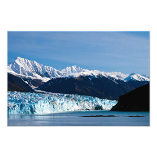 Glaciar Hubbard, Alaska Foto impresa