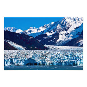 Glaciar Hubbard, Alaska Foto impresa