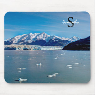 Glaciar Hubbard, alfombra de ratón Alaska