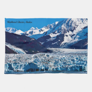 Glaciar Hubbard, toalla de té Alaska Kitchen