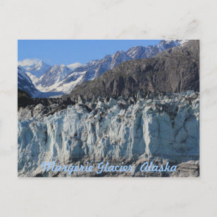 Glaciar Margerie, postal Alaska