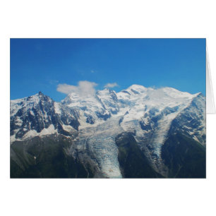 Glaciares en Mont Blanc