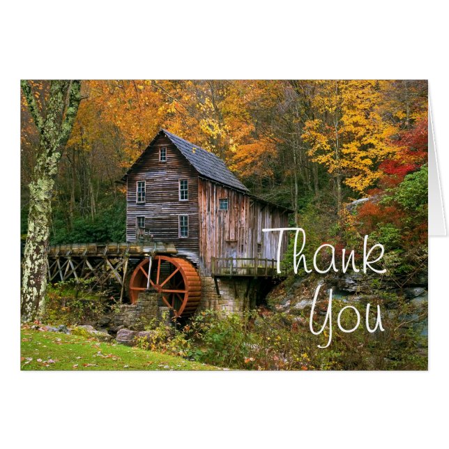 Glade Creek Grist Mill (Anverso (Horizontal))