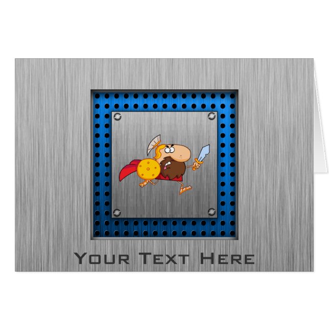 Gladiador espartano; Metal-mirada (Anverso (Horizontal))