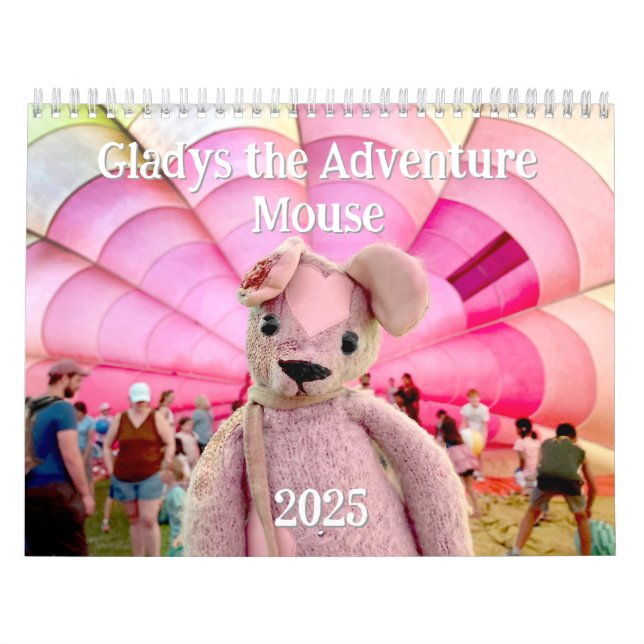 Gladys the Adventure Mouse Calendario 2025 (Tapa)