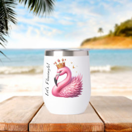 Glam Flamingo Tropical