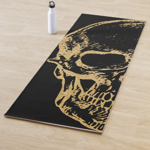 Glam gótico   Yoga Mat   Negro