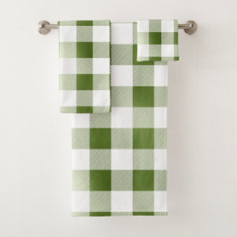 Glam Green White Buffalo Plasto