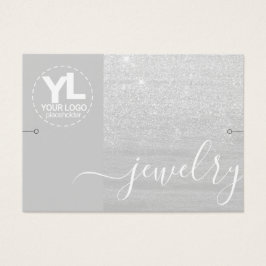 Glam Purpurina plateado con pantalla de pulsera