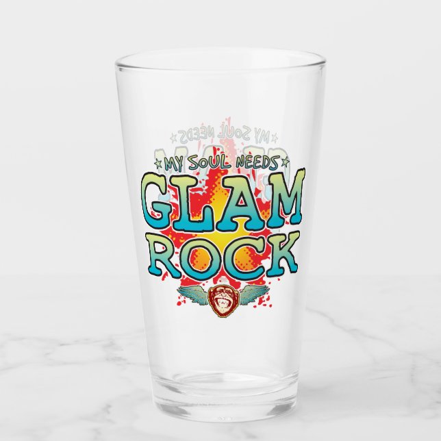 Glam Rock Soul Glass Tumbler (Anverso)