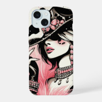 Glam rústico vaquero estampado de cuero de vaca ro