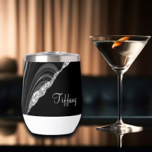 Glam Silver Purpurina Black Festimes