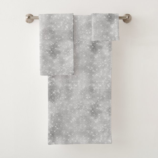 Glam Sparkle, Moda glitzy plateada (In situ)