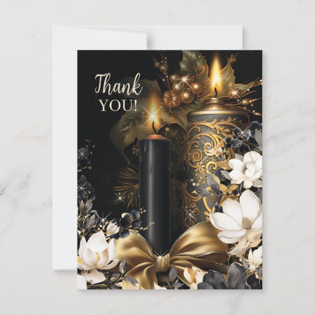 Glamimour Holiday Tarjeta de agradecimiento (Anverso)