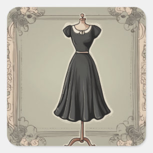 Glamorosa colección de Pegatinas de arte LBD