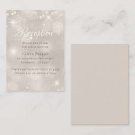 Glamorosa recepción de Purpurina de champagne de b