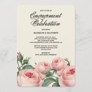 Glamour botánico  Invitación a la fiesta de compro