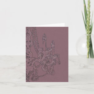 Glamour de Araña ~ Tarjeta / Invitaciones