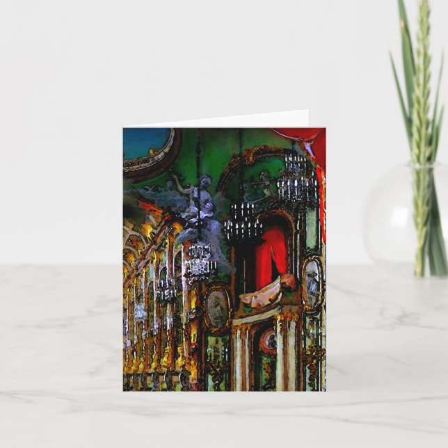 Glamour de Palacio ~ Tarjeta / Invitaciones (Anverso)