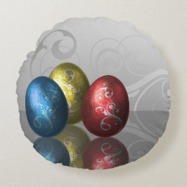 Glamour Eggs de Pascua - Almohada redonda