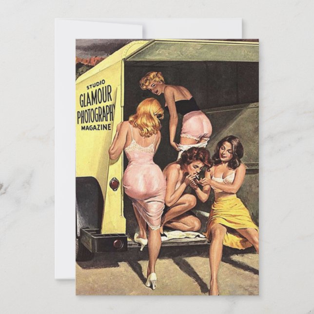 glamour girls (Anverso)