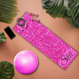 Glamour Glitz Mat de yoga personalizado