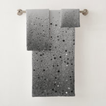 Glamour Gris Plateado Brillante Brillo Purpurina