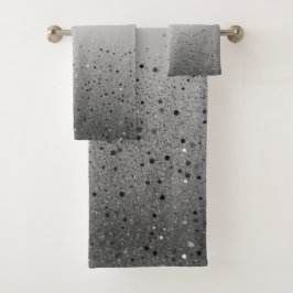Glamour Gris Plateado Brillante Brillo Purpurina