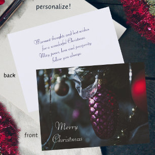 Glamour oscuro Feliz Navidad