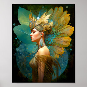 Glamourosas hadas arte fantasmal