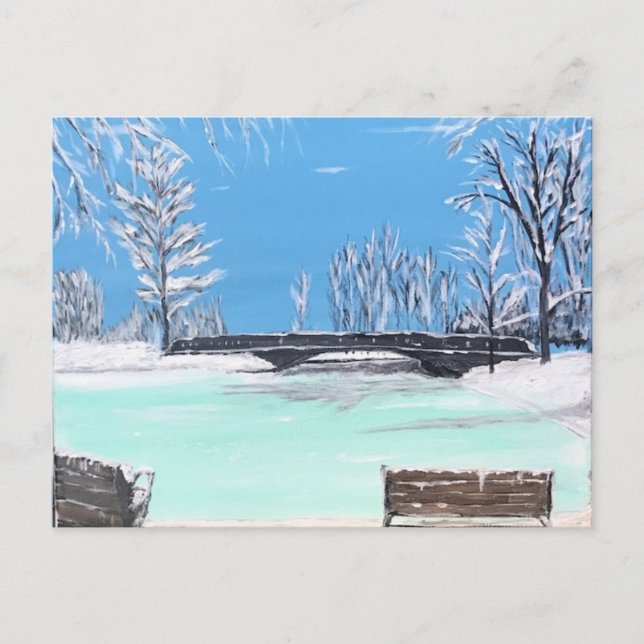 Glamurosa postal de "Eden Park" (Anverso)