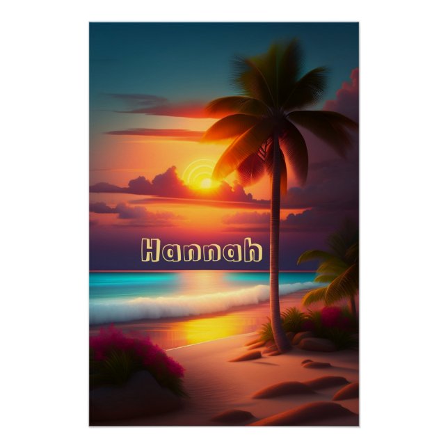 Glänzende Poster (Anverso)