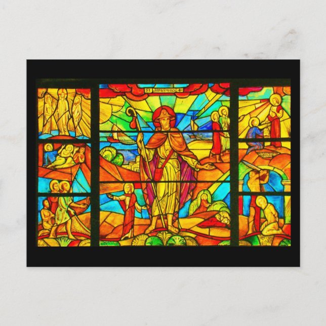 Glass-15 con manchas postales (Anverso)